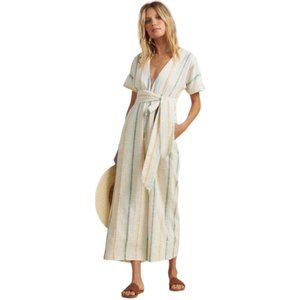 NWT BILLABONG X THE SALTY BLONDE DREAM WEAVER JUMPSUIT SIZE MEDIUM